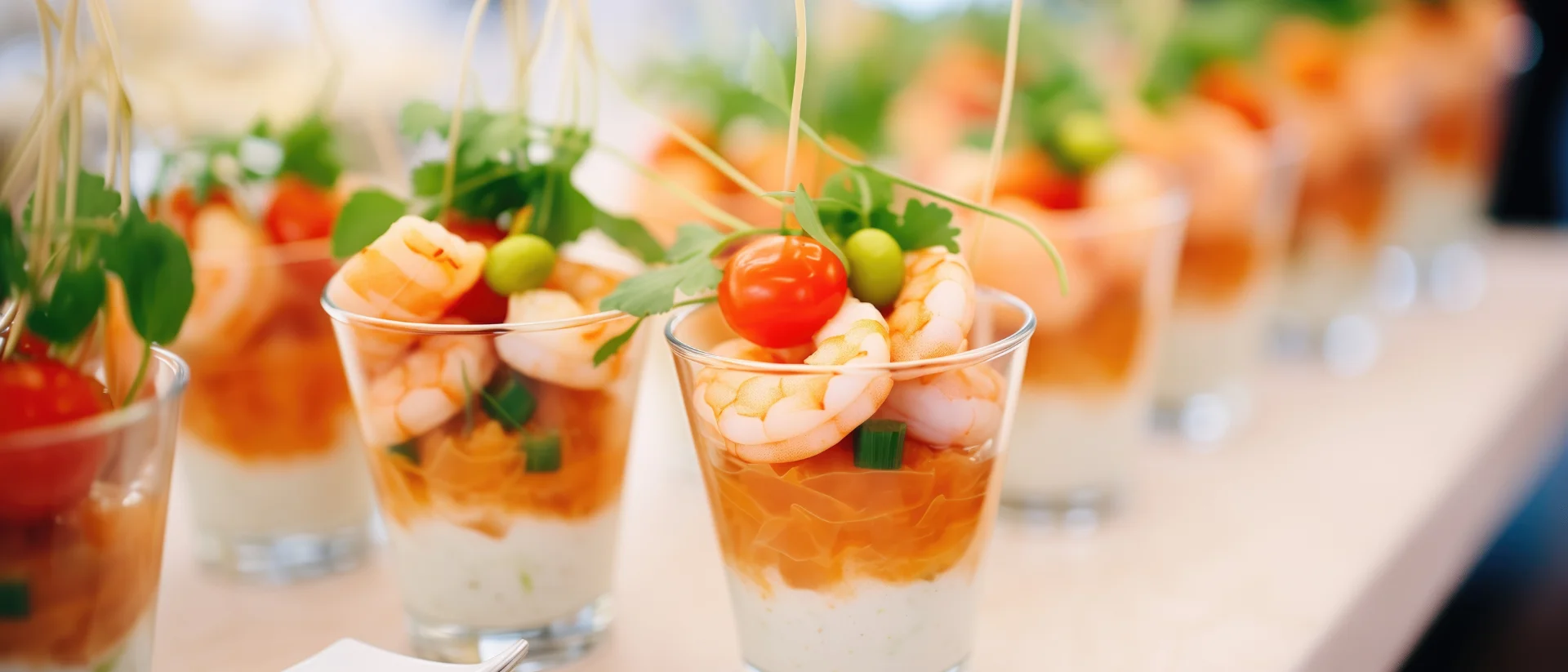 Fingerfood im Glas entdecken mit Partyservice Hanke