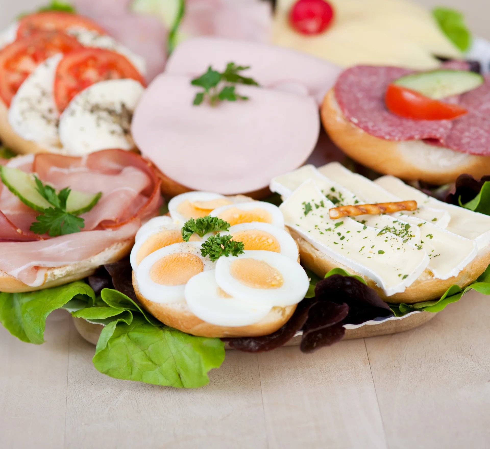 Belegte Brötchen entdecken mit Partyservice Hanke