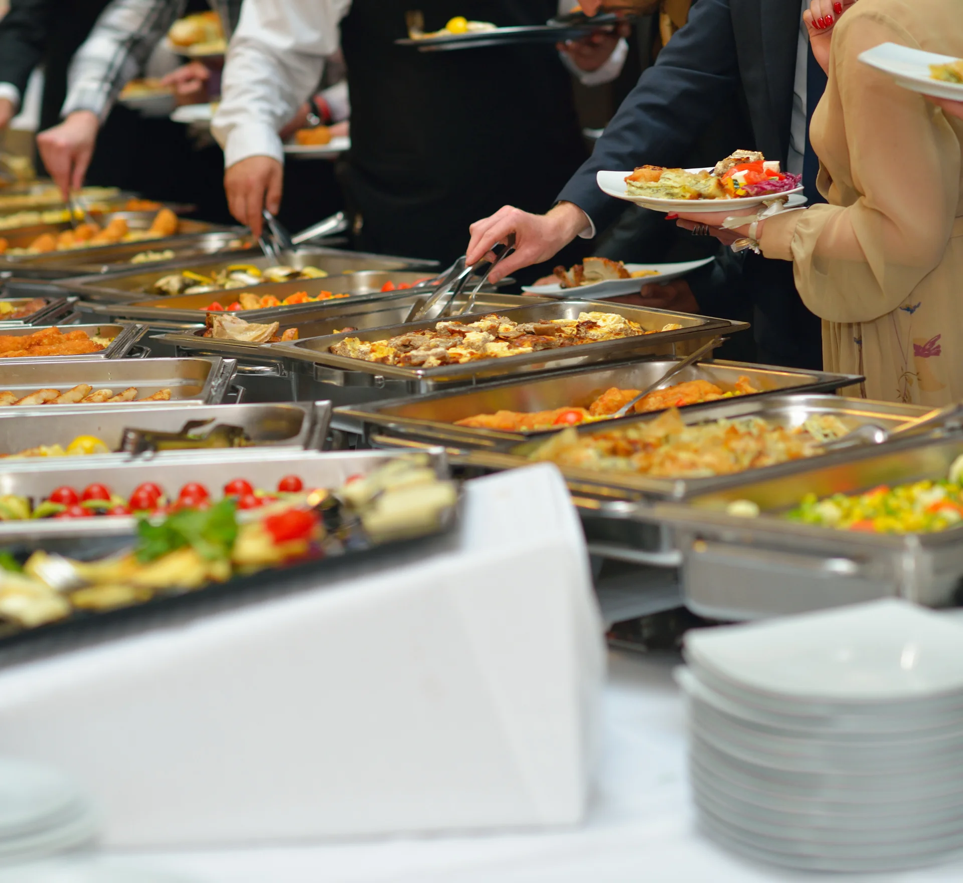 Buffets ab 25 Personen entdecken mit Partyservice Hanke