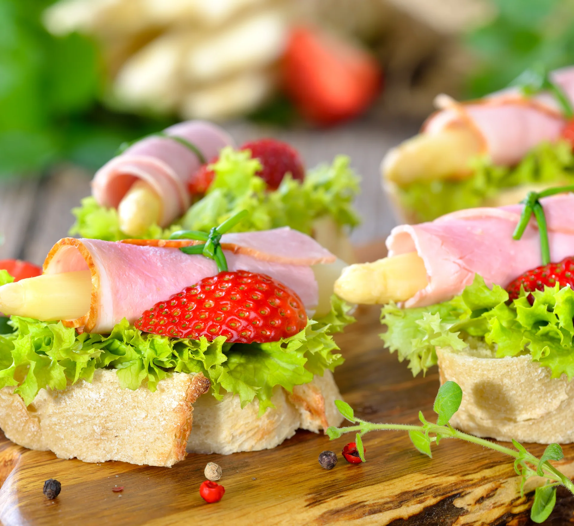 Canapés entdecken mit Partyservice Hanke